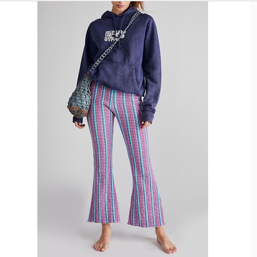 Free People fine line slim pants